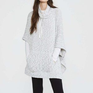 Lou & Grey Marled Tweedy Poncho